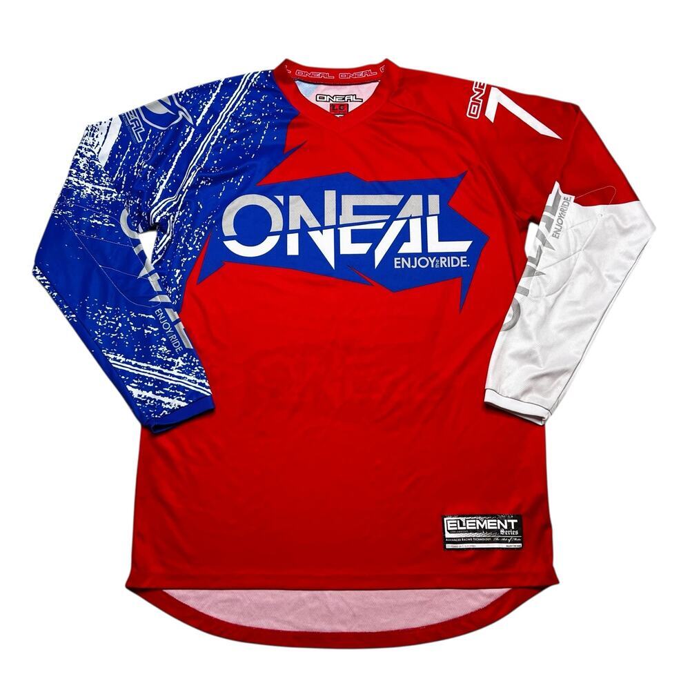 Y2K ONEAL Motocross Moto MX Dirt Bike Long Sleeve Shirt Men’s Sz Large outdoors
